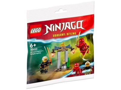 Конструктор LEGO Нинджаго Храмовата битка на Кай и Раптън