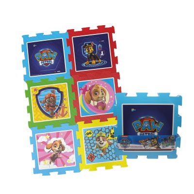 PAW PATROL  Пъзел подложка - Комплект от 6 части