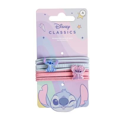 Комплект аксесоари за коса, 8бр ластици, Lilo & Stitch