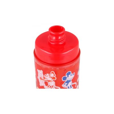 Пластмасова бутилка с двойна обвивка и брокат Mickey Mouse, 370 мл