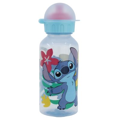 Ученическа бутилка 370мл Stitch Palms