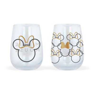 Комплект от 2 кристални чаши Disney Minny Mouse