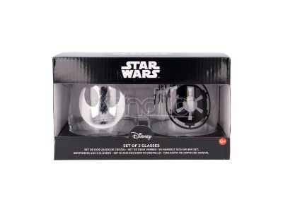 Комплект от 2 кристални чаши Star Wars