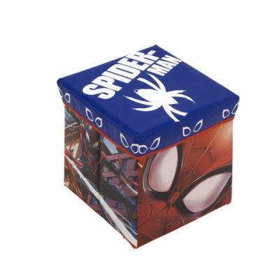 СГЪВАЕМА ТЕКСТИЛНА СЕДАЛКА ЗА СЪХРАНЕНИЕ SPIDERMAN 30X30X30СМ