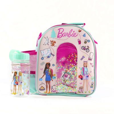 Ученическа раница Barbie, Бутилка за вода, Многоцветен, 23x28x9 см