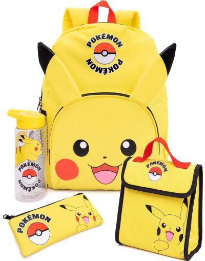 Комплект раница за обяд Pokemon от 4 части