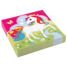 Салфетки Unicorn Amscan 33 x 33 см 16 бр