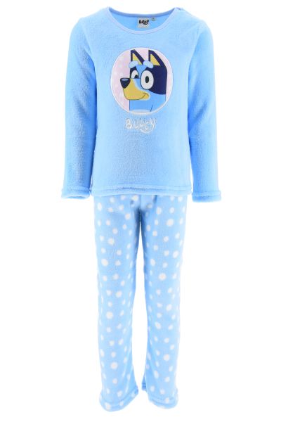 Зимна поларена пижама Disney - Ludo -  Bluey за момиче