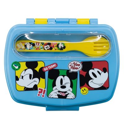 Кутия за храна Stor Mickey Mouse - С прибори