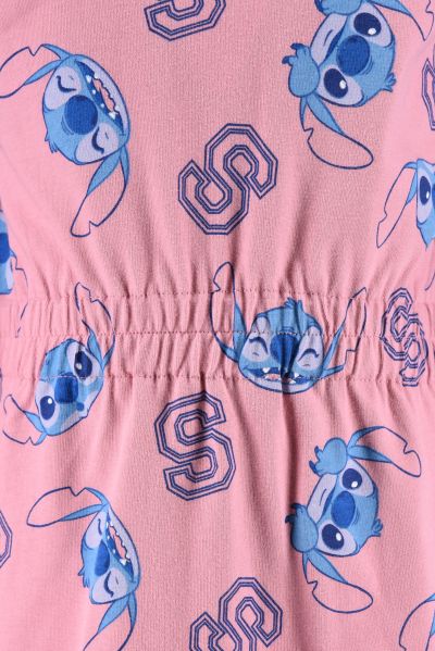 Памучна рокля Lilo & Stitch