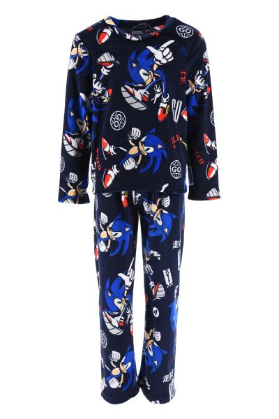 Детска топла пижама за момчета Disney Sonic