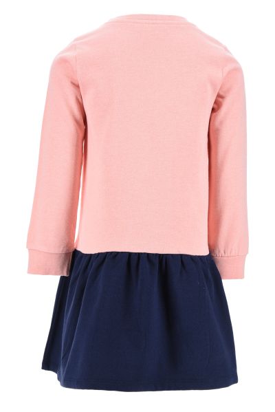 Детска рокля Bluey с волан и дълъг ръкав