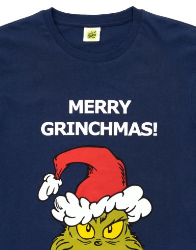 Коледна пижама с Гринч за възрастни и деца