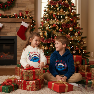 Детски суичър LILO & STITCH