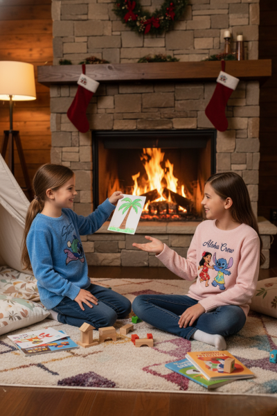 Пуловер за Момиче Lilo & Stitch