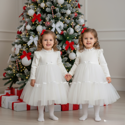 Детска официална рокля Contrast