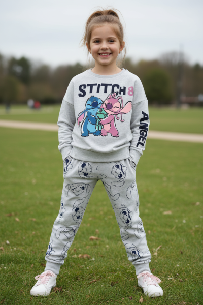 Спортен екип Lilo Stitch - Сив