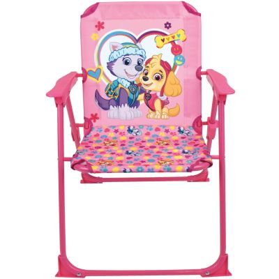 PAW Patrol Градински комплект Skye от 4 части - 2 стола + маса + чадър