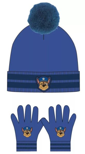Kомплект Шапка с ръкавици Paw Patrol