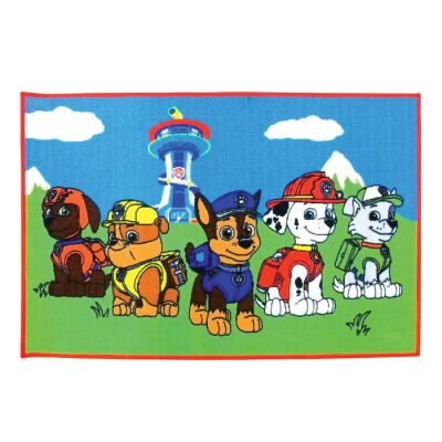 Килим Paw Patrol Zuma, Ruben, Chase, Marcus, Rocky - 80x120cm