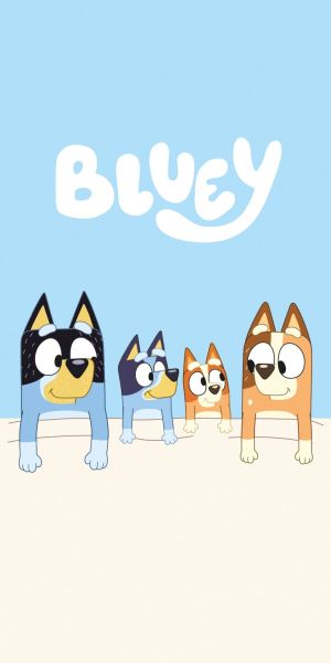 Плажна кърпа Bluey/Блуй