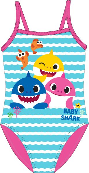 Детски бански за момиче Baby Shark