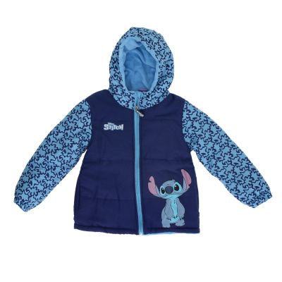 Зимно яке за момче "Lilo & Stitch" – дебело, синьо и супер удобно
