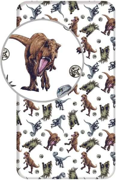 Спално чаршаф Jurassic World 
