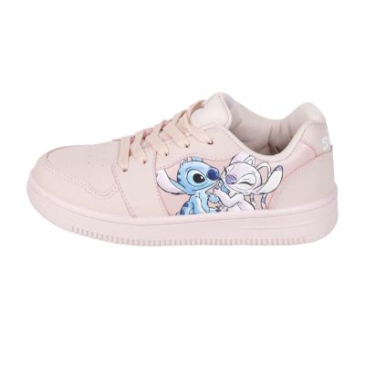 CERDA Stitch обувки за деца – Лицензиран Disney продукт | Розови маратонки с връзки