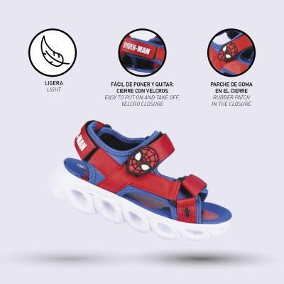 Детски сандали CERDA Spiderman – леки, удобни и с велкро закопчаване