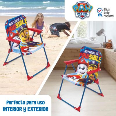 Сгъваем стол с подлакътници – Paw Patrol (38 x 32 x 53 см)