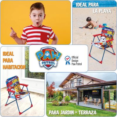 Сгъваем стол с подлакътници – Paw Patrol (38 x 32 x 53 см)