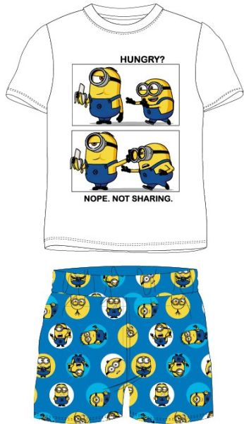 Лятна детска пижама Sponge Bob от две части – 100% памук