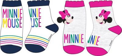 Бебешки чорапи Minnie Mouse – 2 броя в комплект