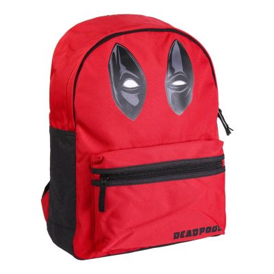 Детска раница за училище – Deadpool (червена, 44 см)