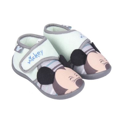 MICKEY MOUSE ЗАТВОРЕНИ ДОМАШНИ ПАНТОФКИ С ГУМЕНА ПОДМЕТКА