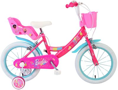  Детски велосипед с помощни колела Barbie (16 инча)
