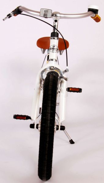 Детски велосипед Volare Miracle Cruiser 18" – За момичета – Бял – Prime Collection