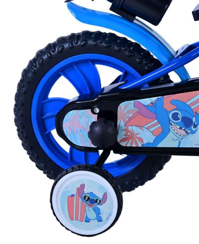 Детски велосипед Disney Stitch - за момчета - 12 инча - син