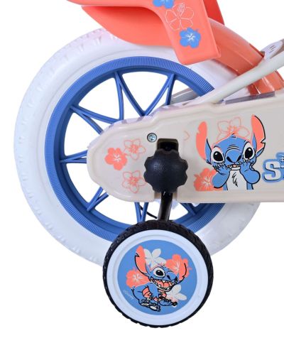 Детски велосипед Disney Stitch за Момичета - 12 инча с  ръчнa спирачкa