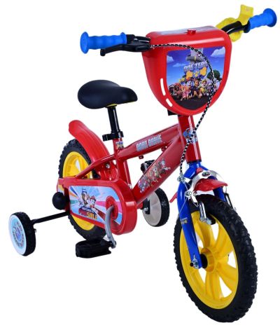  Детско колело Paw Patrol 12 инча – Червено, за момчета