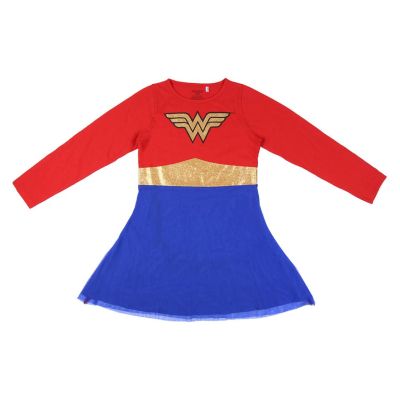 РОКЛЯ ЗА МОМИЧЕ С ТЮЛ WONDER WOMAN