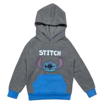 Детски суичър с качулка Stitch
