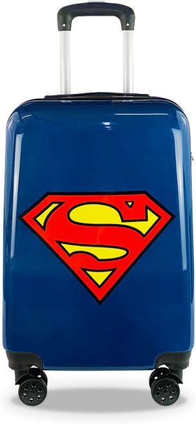 Детски куфар-количка Superman – Лицензиран ръчен багаж от DC Comics 