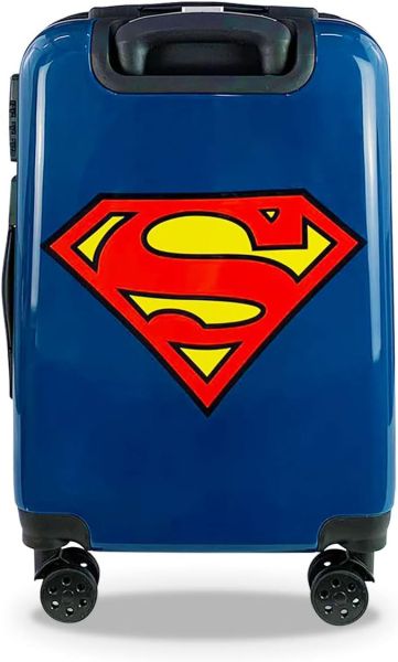 Детски куфар-количка Superman – Лицензиран ръчен багаж от DC Comics 
