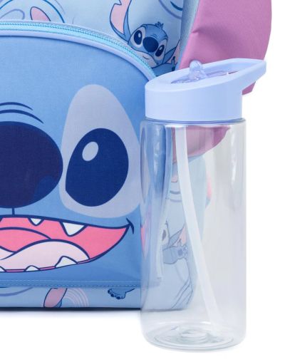  Детска раница Disney Lilo & Stitch 3D Ears с 4 части, 36x26x10 см
