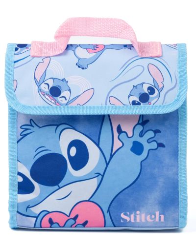  Детска раница Disney Lilo & Stitch 3D Ears с 4 части, 36x26x10 см
