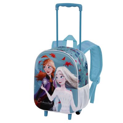 Disney, Frozen 2, Детска 3D раница на колелца