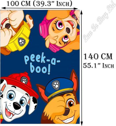 Поларено одеяло Paw Patrol