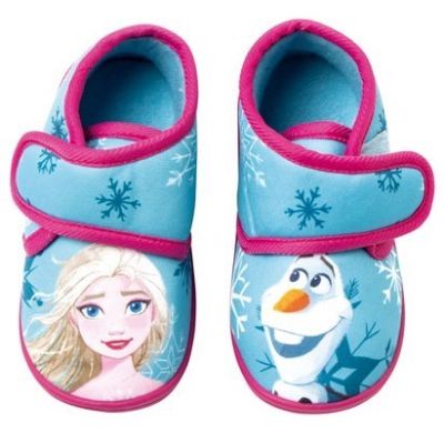 FROZEN, ЗАТВОРЕНИ ДОМАШНИ ПАНТОФКИ С ГУМЕНА ПОДМЕТКА